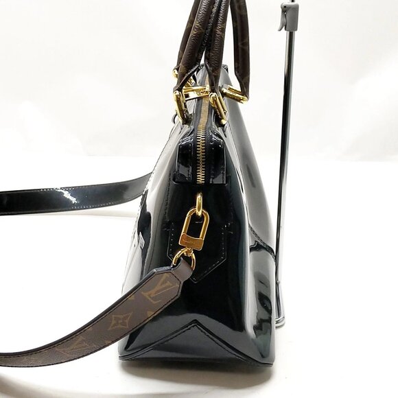 Authentic Louis Vuitton Miroir Black Vernis Tote Bag mon1690-110525 - Picture 3 of 16